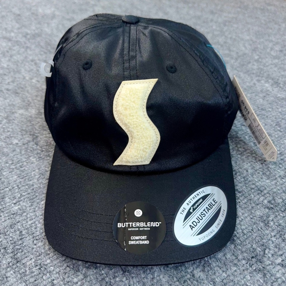 Stance Satin Standard Hat Black Adjustable ButterBlend Sweatband Unisex‎ Cap NWT